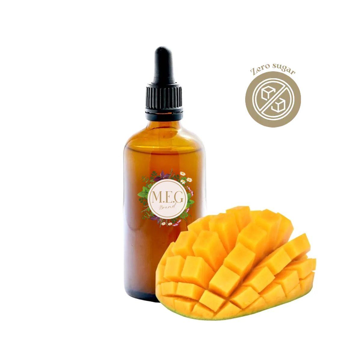 M.E.G Tekutý Vitamín C + D - Mango se sladidlem