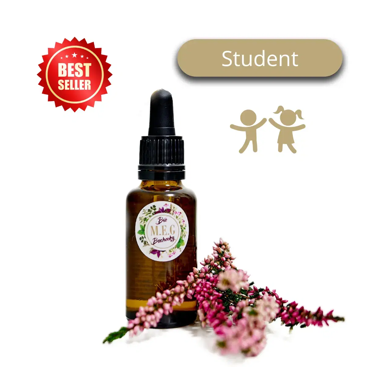 M.E.G Bio Bachovky pro děti - Školák, student, koncentrace, soustředěnost