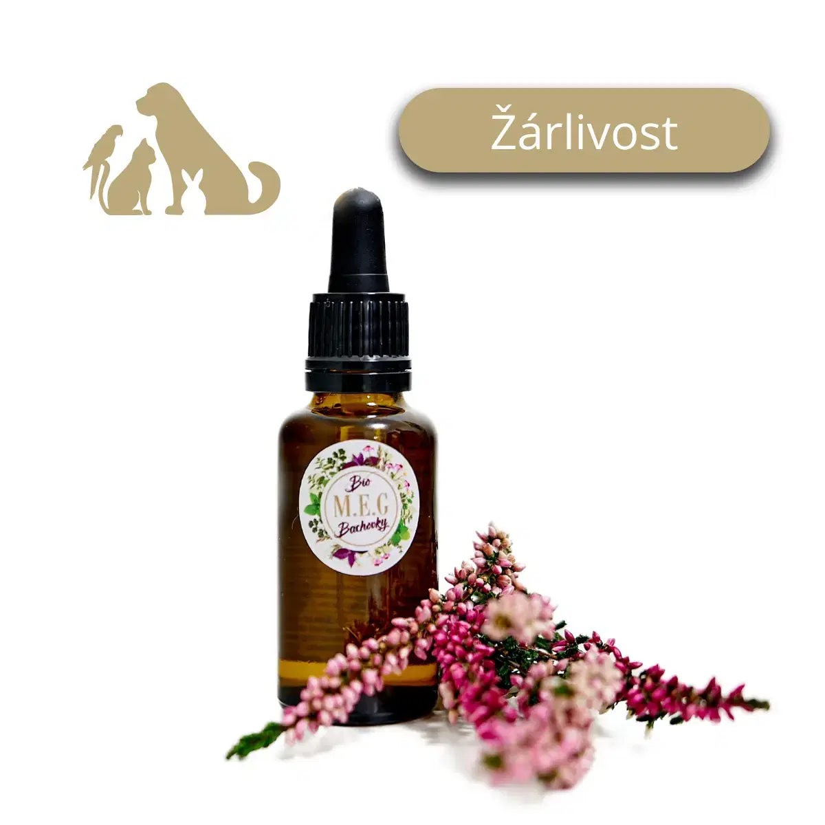 M.E.G Bio Bachovky pro zvířata - Žárlivost