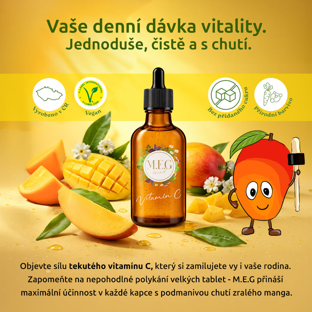 M.E.G Flüssiges Vitamin C - Mango