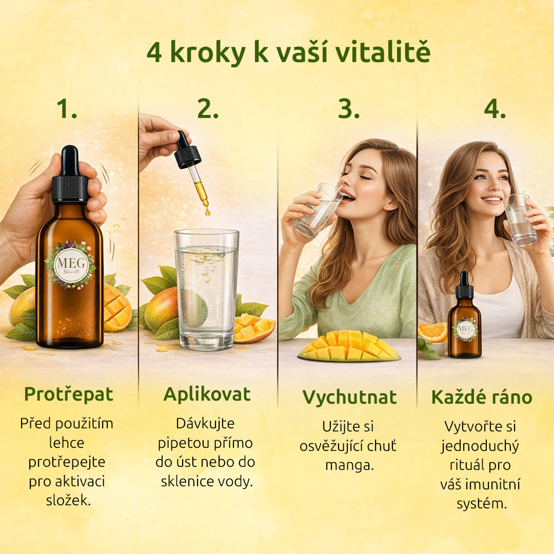 M.E.G Flüssiges Vitamin C - Mango