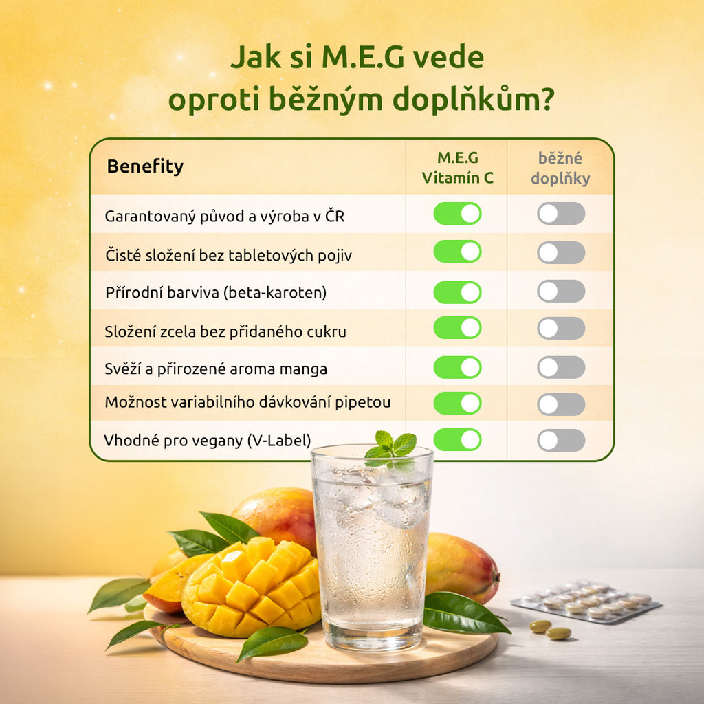M.E.G Flüssiges Vitamin C - Mango