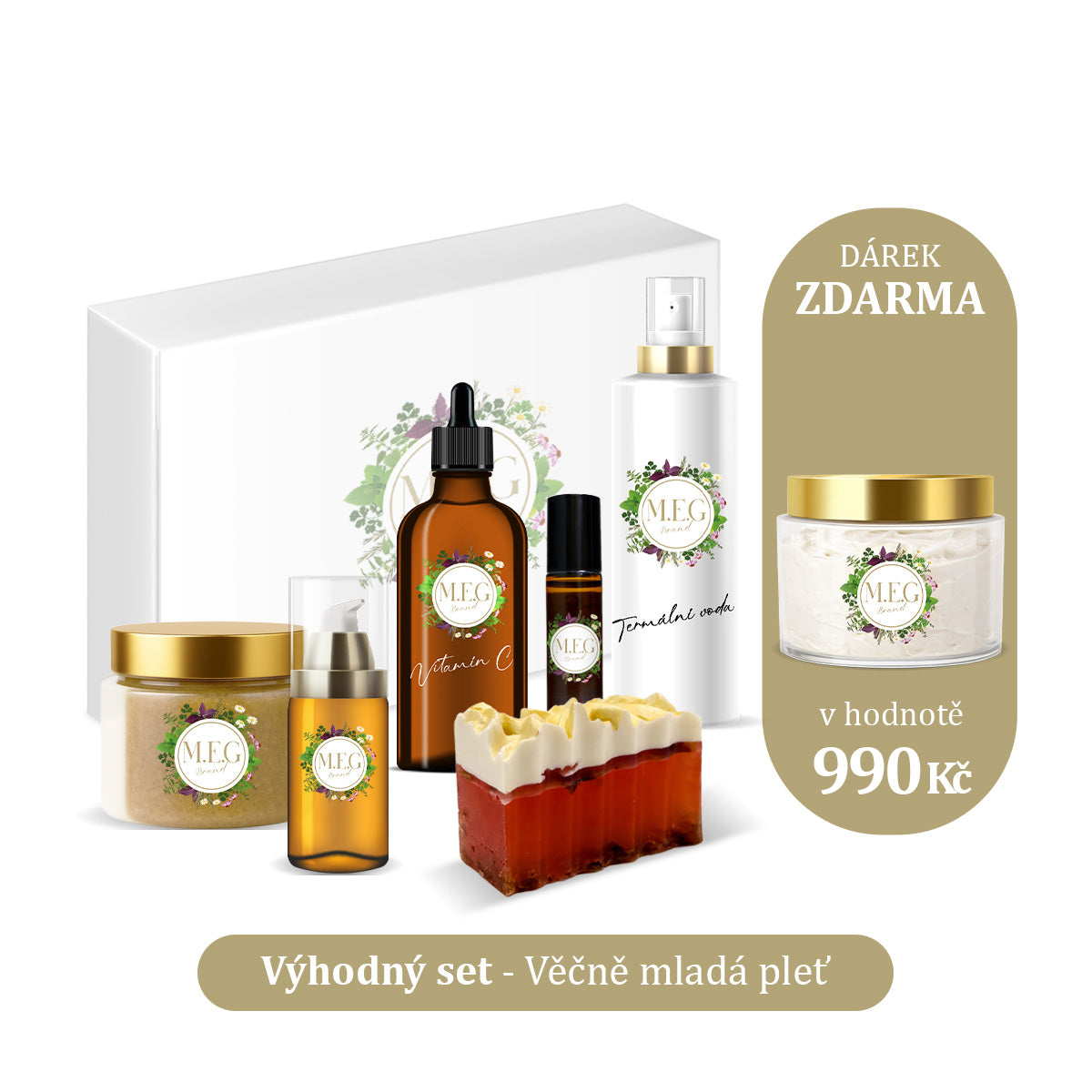 M.E.G Výhodný set - Věčně mladá pleť