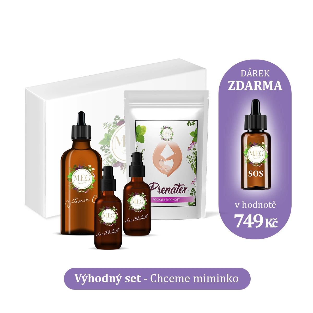 M.E.G Výhodný set - Chceme miminko