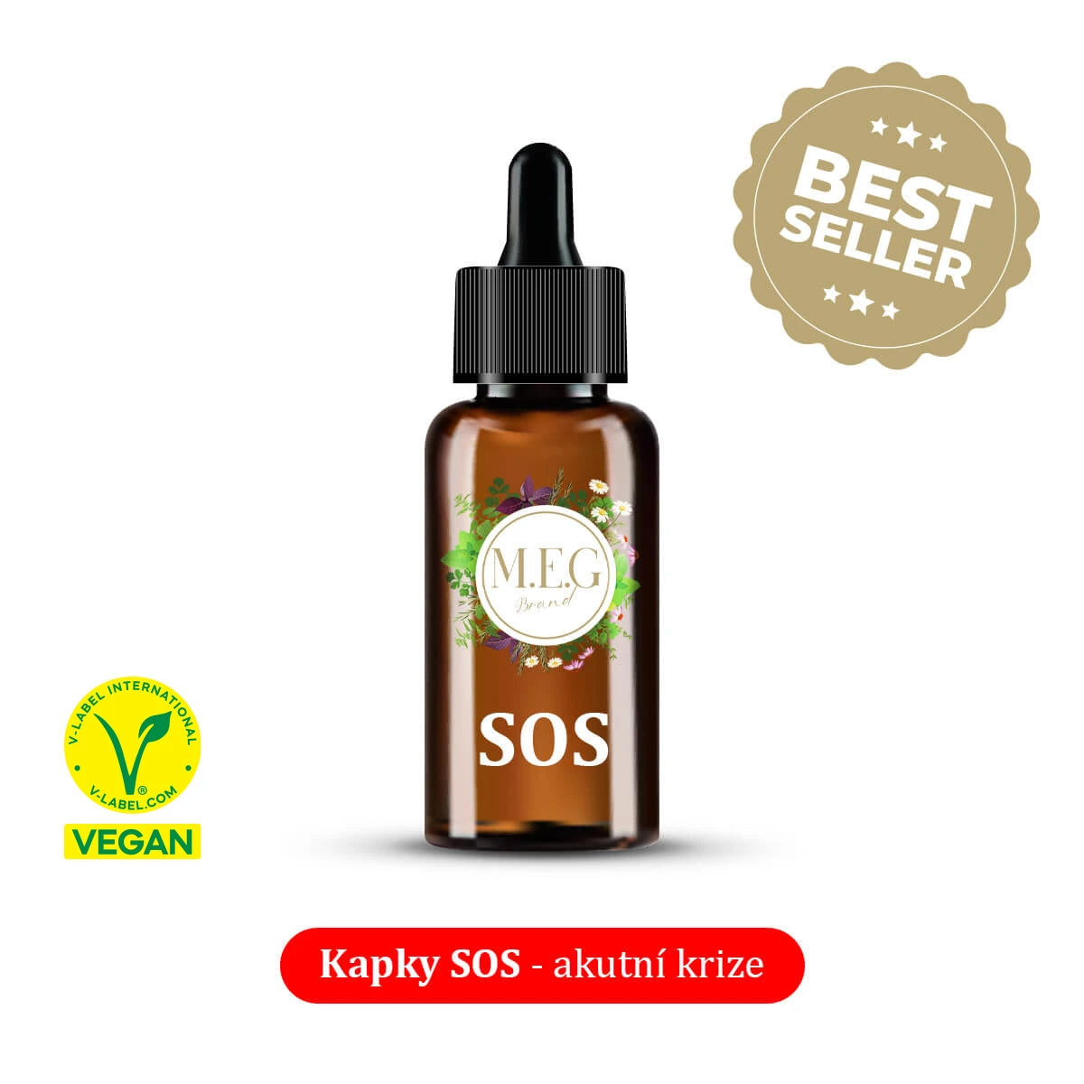 M.E.G Bio Bachovky - Kapky akutní krize – SOS