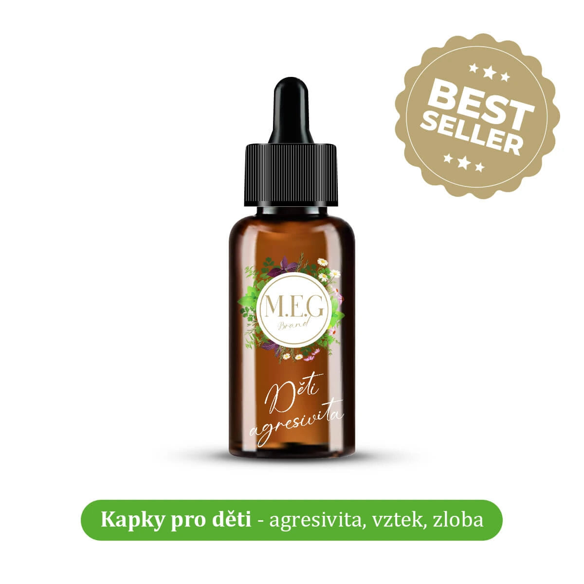 M.E.G therapy dr. Bach esszencia gyermekeknek - Agresszió, düh, harag