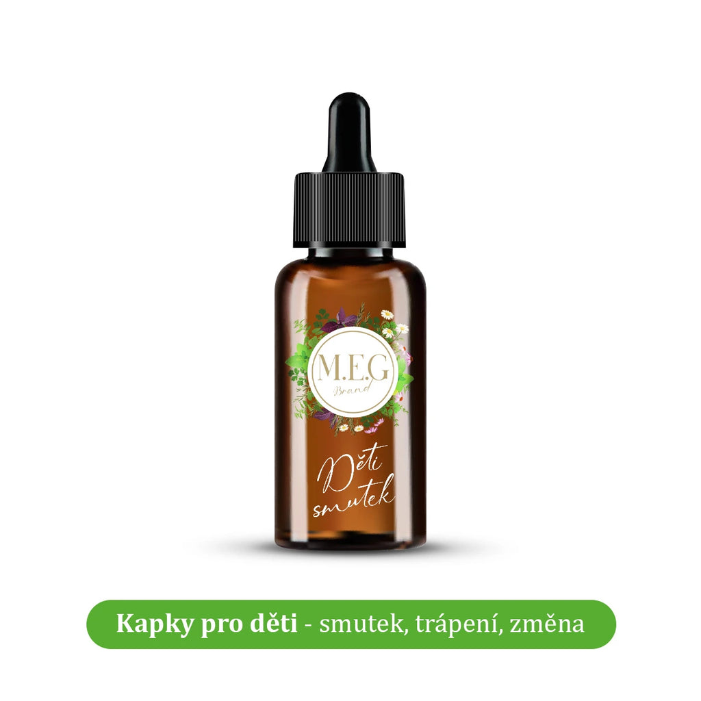 M.E.G therapy dr. Bach essences for kids - Sadness, distress, change 