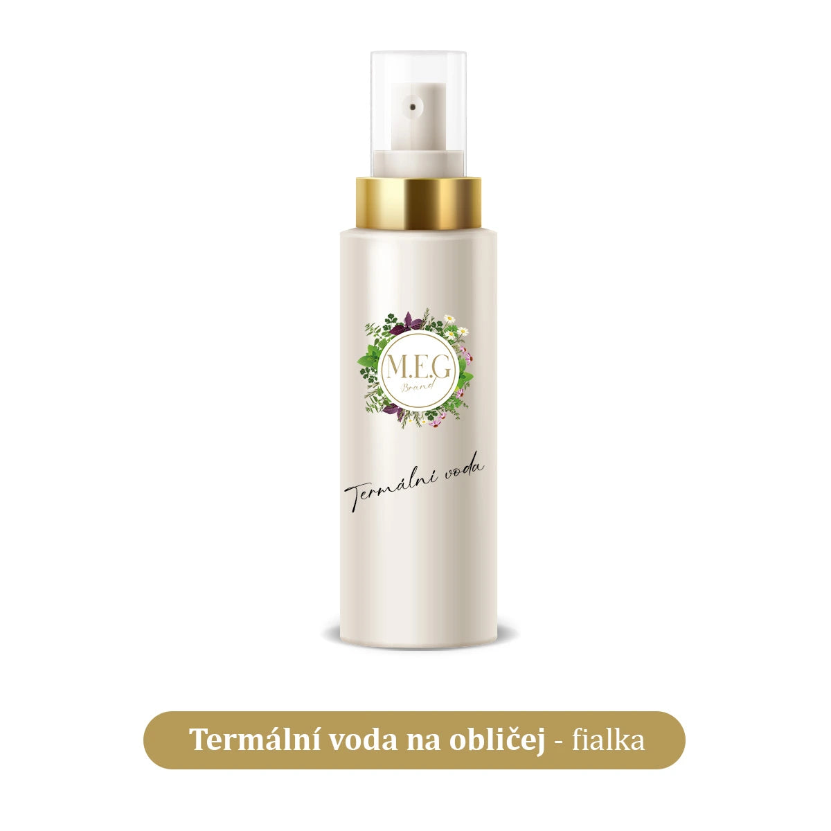 M.E.G Termální voda na obličej - Fialka