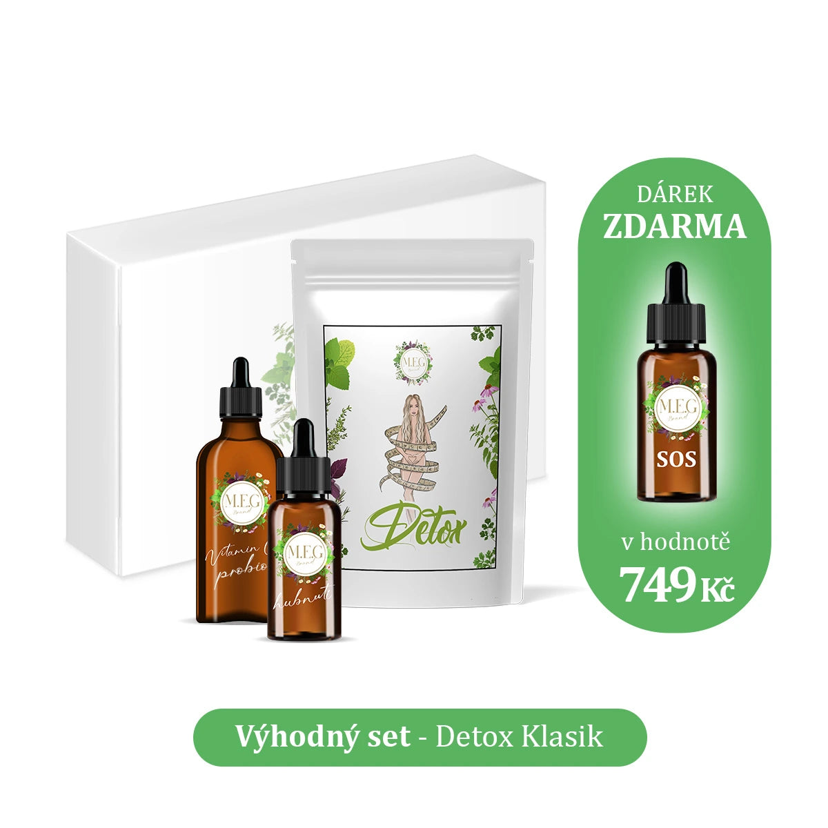 M.E.G Výhodný set - Detox Klasik