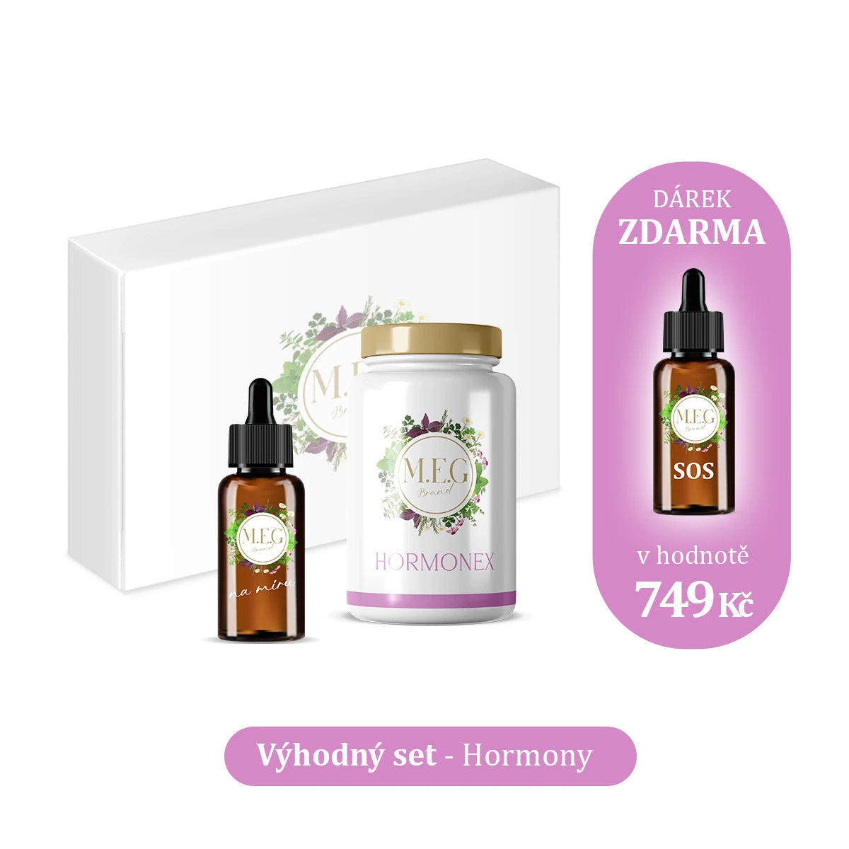 M.E.G Výhodný set - Hormony