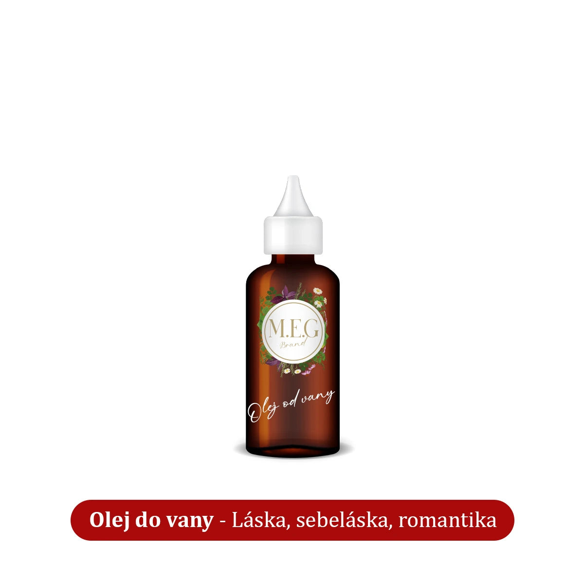 M.E.G Olej do vany - Láska, sebeláska, romantika