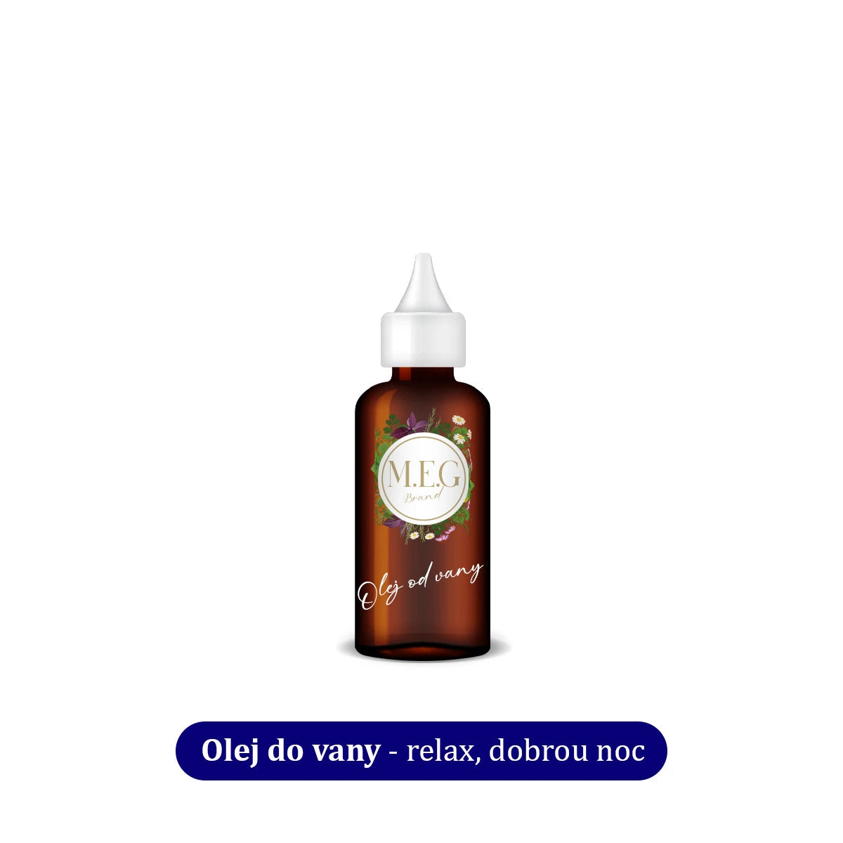 M.E.G Olej do vany - Relax, dobrou noc