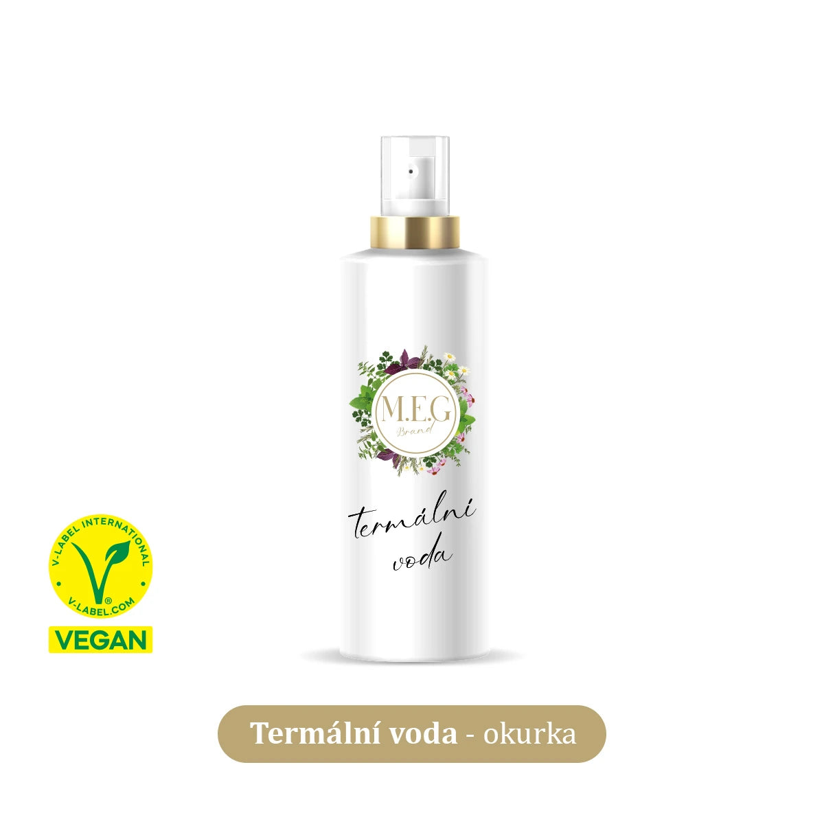 M.E.G Termální voda na obličej - okurka