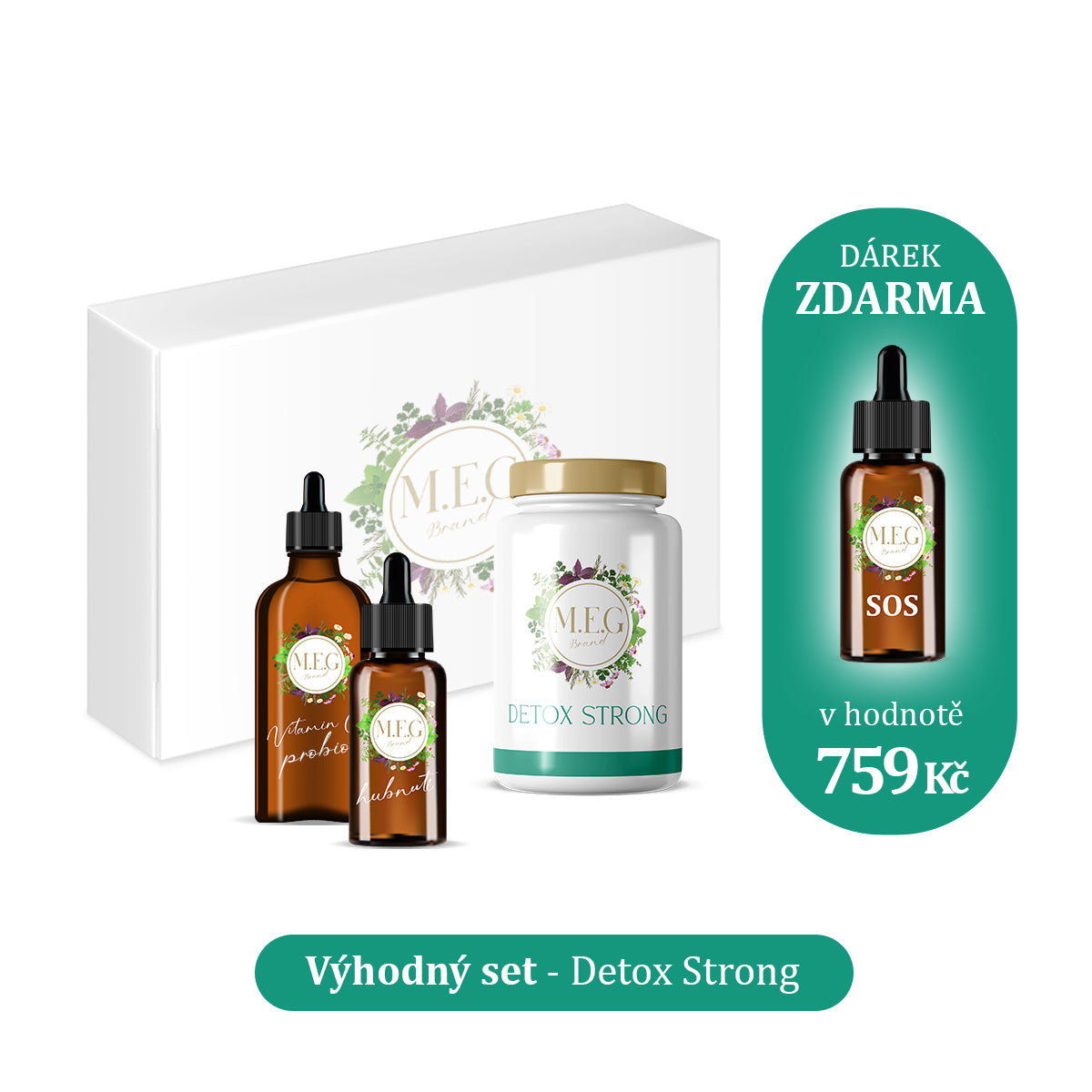 M.E.G Előnyös szett - Detox Strong